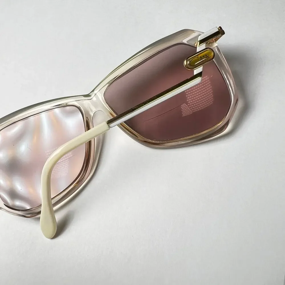 CAZAL Mod 181 col 24? vintage eyeglasses sunglasses green/gold/white ONLY FRAME